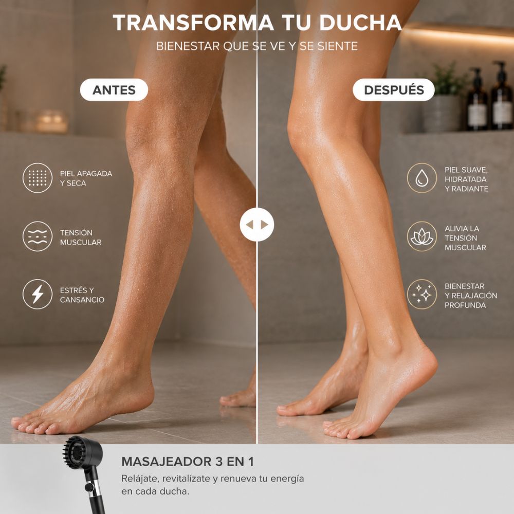 Cabezal de ducha de alta presión Purex™
